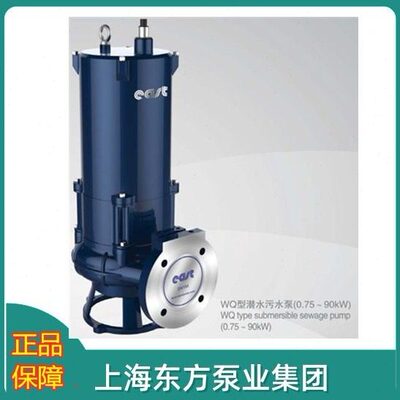 上海东方排污泵 东方80WQ11142 无堵塞排污泵抽水泵市政排污