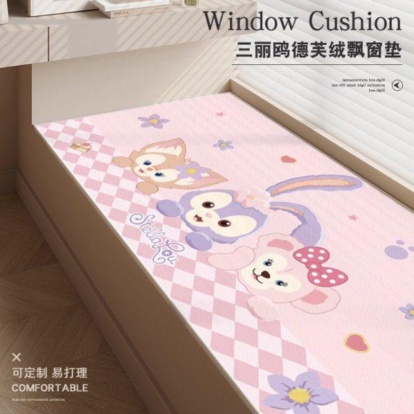 三丽鸥飘窗垫卡通窗台垫可机洗定制棉垫四季通用主卧室阳台垫子,居家布艺,飘窗垫,淘宝优惠券,粉丝福利购,淘宝优惠卷
