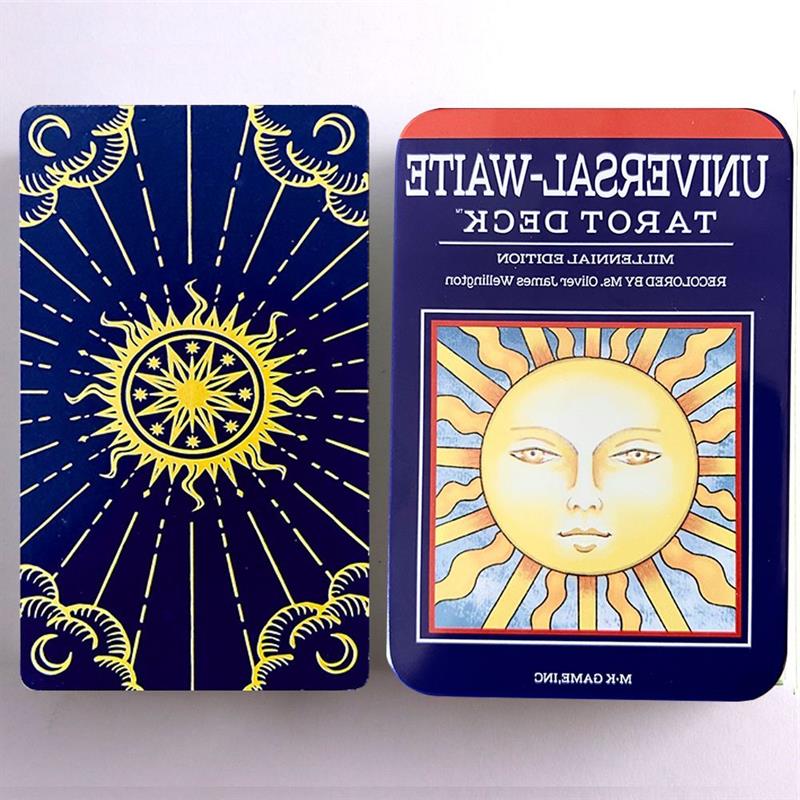 正版普及铁盒版Universal Waite Tarot 经典普及卡牌维特78张全套