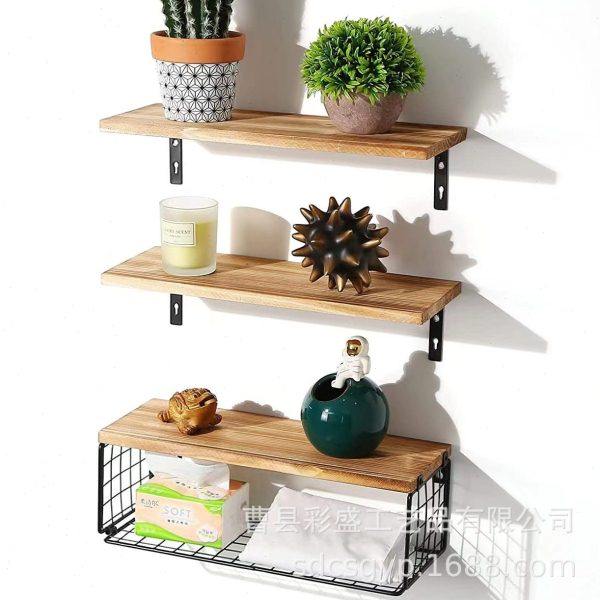 现货木质墙壁置物架浴室洗漱用品毛巾收纳架壁挂式墙壁隔板储物架,收纳整理,暖气片置物架,淘宝优惠券,粉丝福利购,淘宝优惠卷