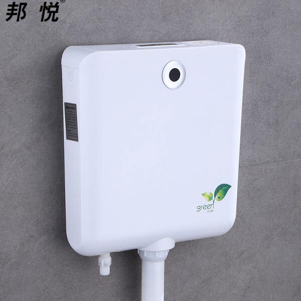 自动感应水箱大便冲水器明装节水带手动按钮蹲便坑池冲洗阀