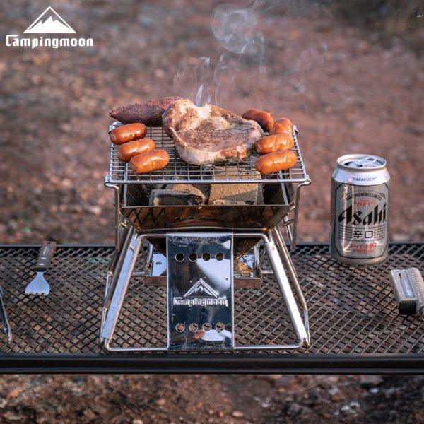 超小不锈钢烧烤炉 情侣烧烤1~2人 户外烧烤架 家庭木碳小型烧烤炉,厨房/烹饪用具,其它烧烤用品,淘宝优惠券,粉丝福利购,淘宝优惠卷