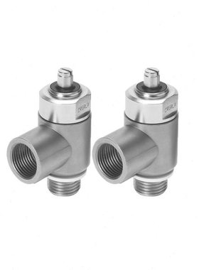 FESTO单向节流阀CRGRLA-1/4-1/8-3/8-1/2-M5-B 161405 161404气动