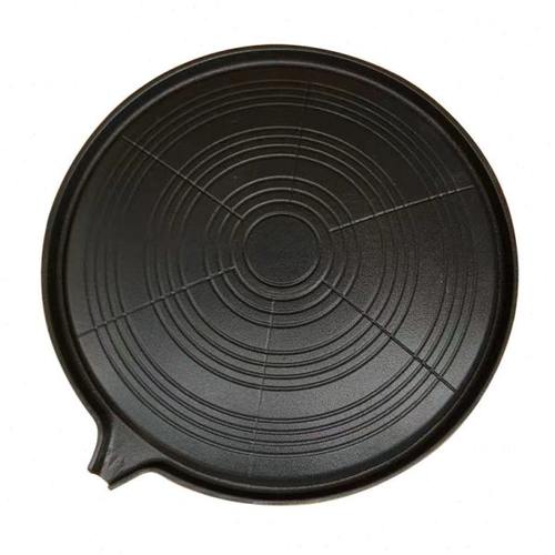 铸铁烤盘漏油烧烤盘韩式烤肉盘铁板烧商用锅盖家用煎锅烤肉锅