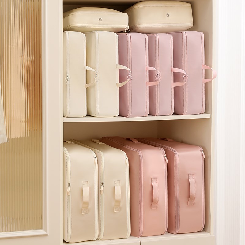 羽绒服收纳袋家用压缩袋衣物旅行神器便携行李箱衣服整理包布袋子