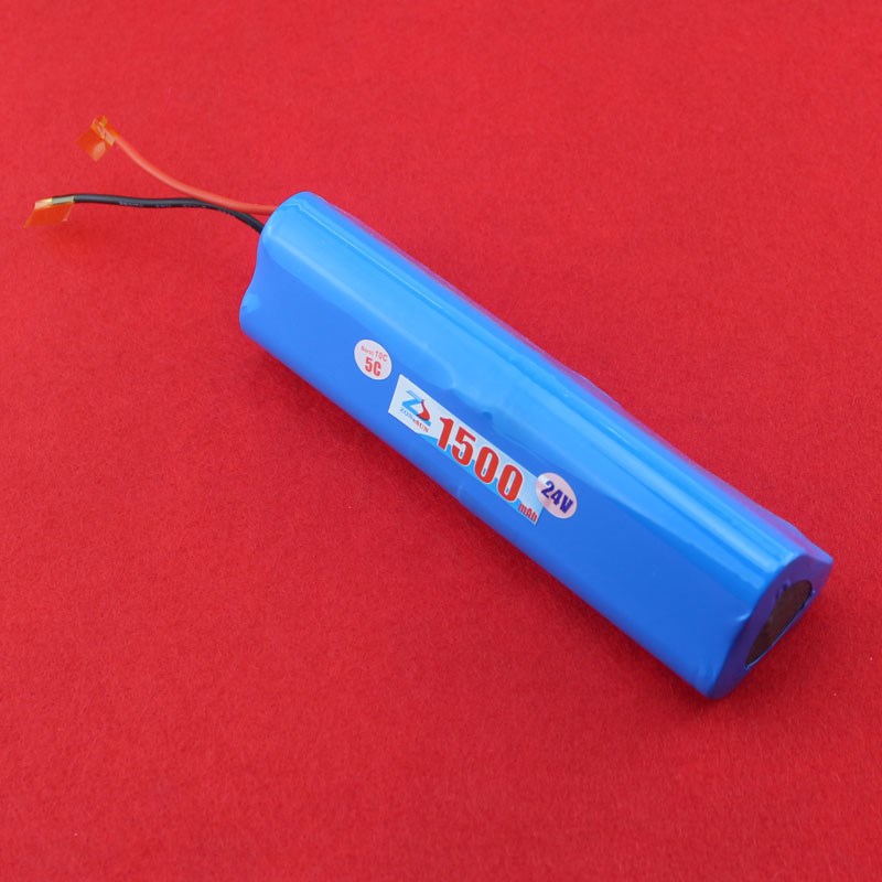 中顺芯22.2V按摩器材照明监控设备18650防爆圆柱锂电池组6串21.6V