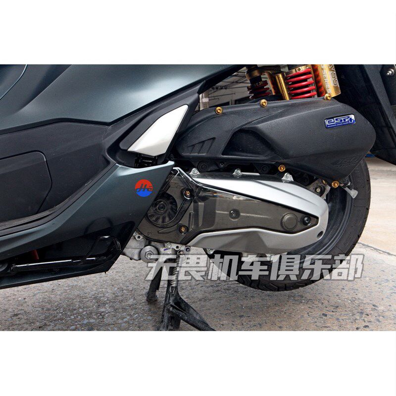 适用于本田PCX160透明进气盖 PCX160/ADV160改装发动机装饰保护盖