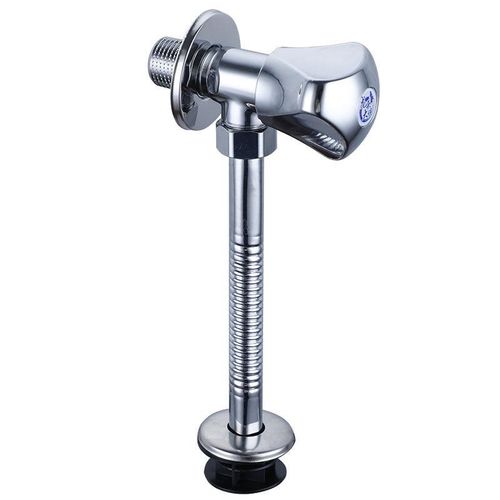 全铜小便池冲水阀旋转式冲洗阀厕所小便器开关阀门儿童快开小便阀