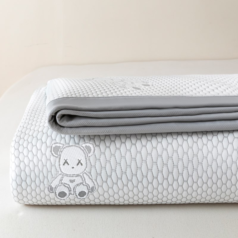 夏季冰豆豆凉席冰丝席单人学生宿舍寝室双人软席子三件套夏天