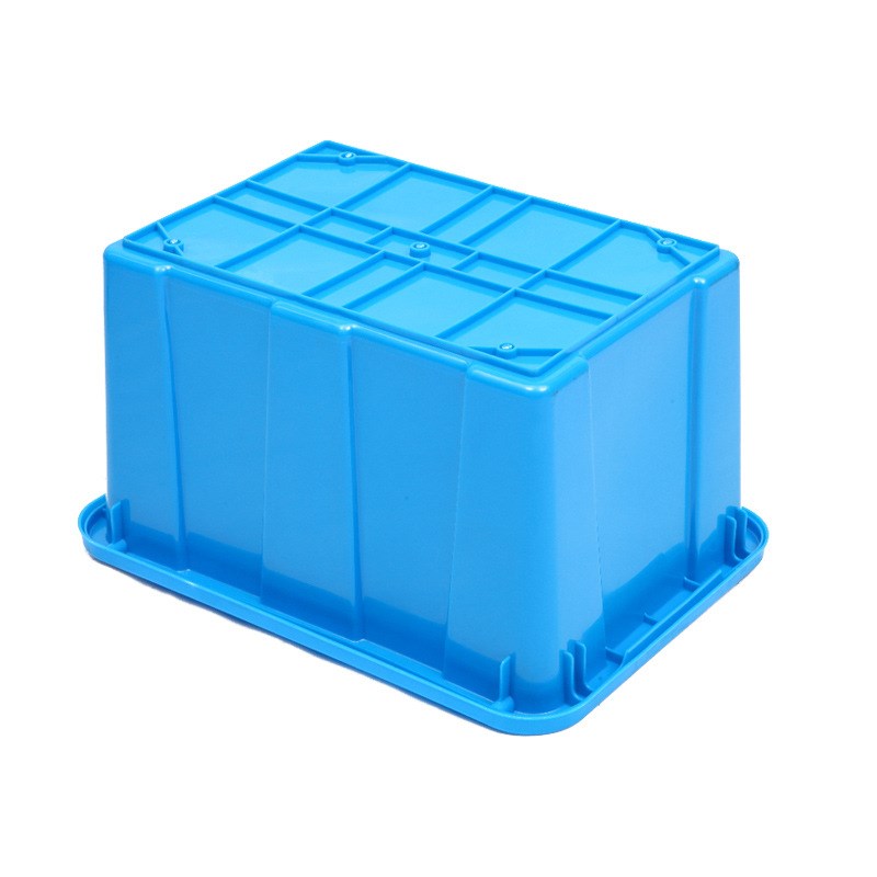 塑料水箱614水箱水产养殖方形养鱼龟缸储水桶加盖周转箱可套式箱