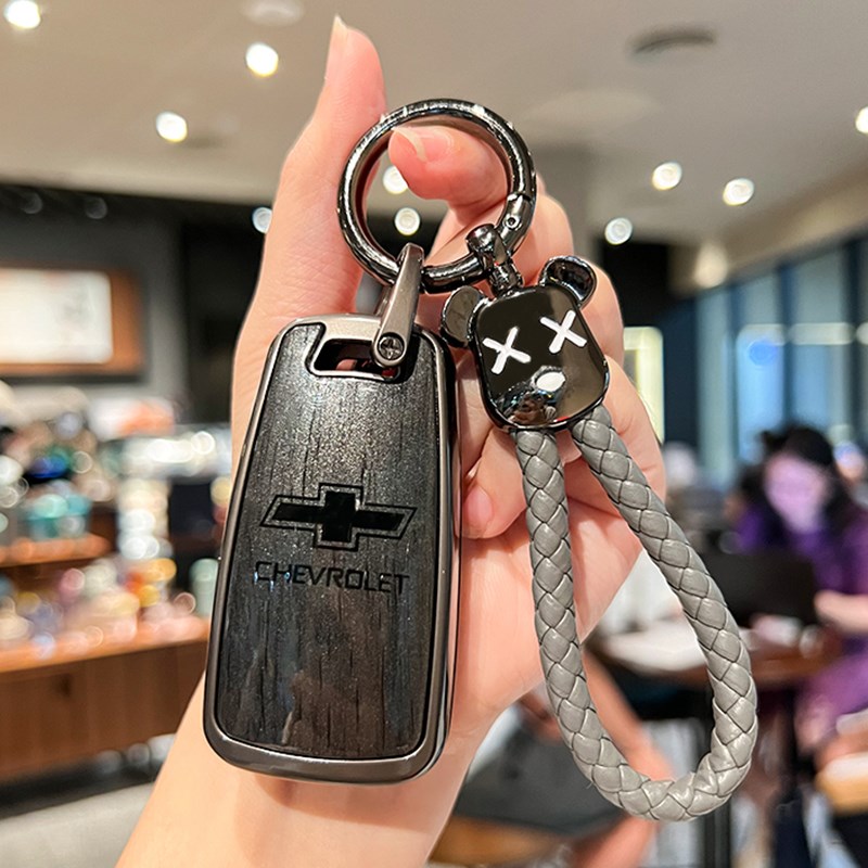 雪佛兰科鲁泽钥匙套科沃兹迈锐宝科鲁兹探界者迈锐宝xl创酷包扣壳