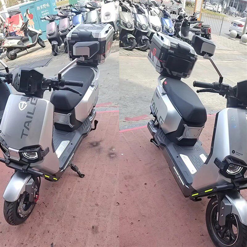 台铃电动车尾箱架苍穹S铝合金尾架后备箱支架后货架加厚扩展铁架