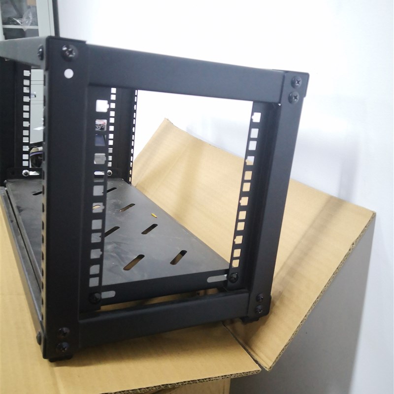 19英寸5U6U8U10U12U桌面开放式机架家用监控网络机柜简易机架