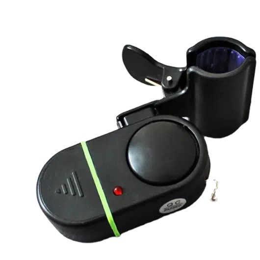 海竿钓鱼警报器抛竿防水鱼竿电子海杆铃铛高灵敏度自动中鱼感应器