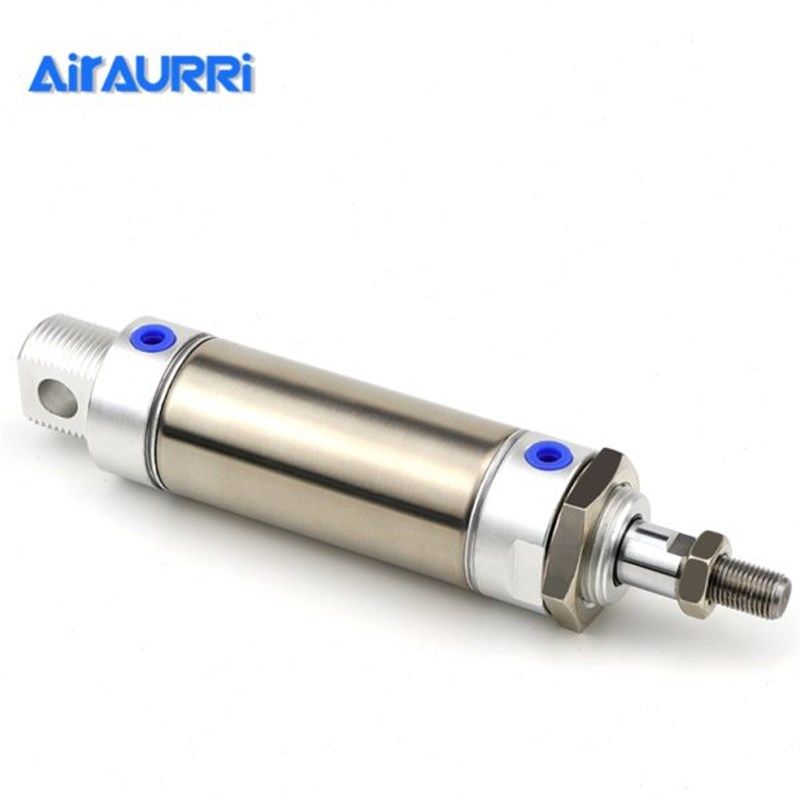 小型不锈钢迷你气缸CM2B/CDM2B32*25/50/75/100/125/150/200/300Z