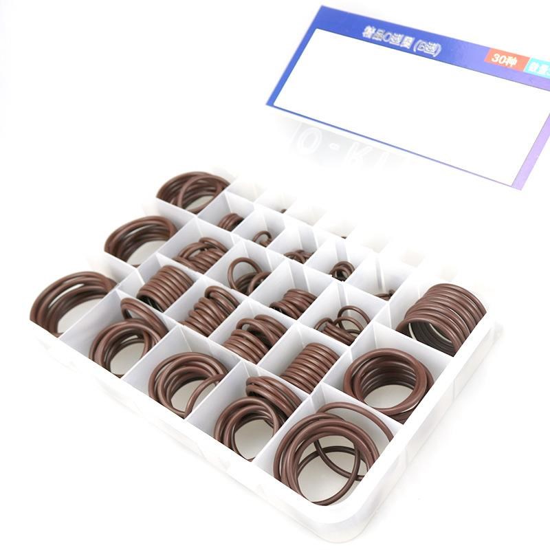 厂家供应 红黄蓝盒装O型圈 O型圈修理盒 氟橡胶密封圈 密封圈大全