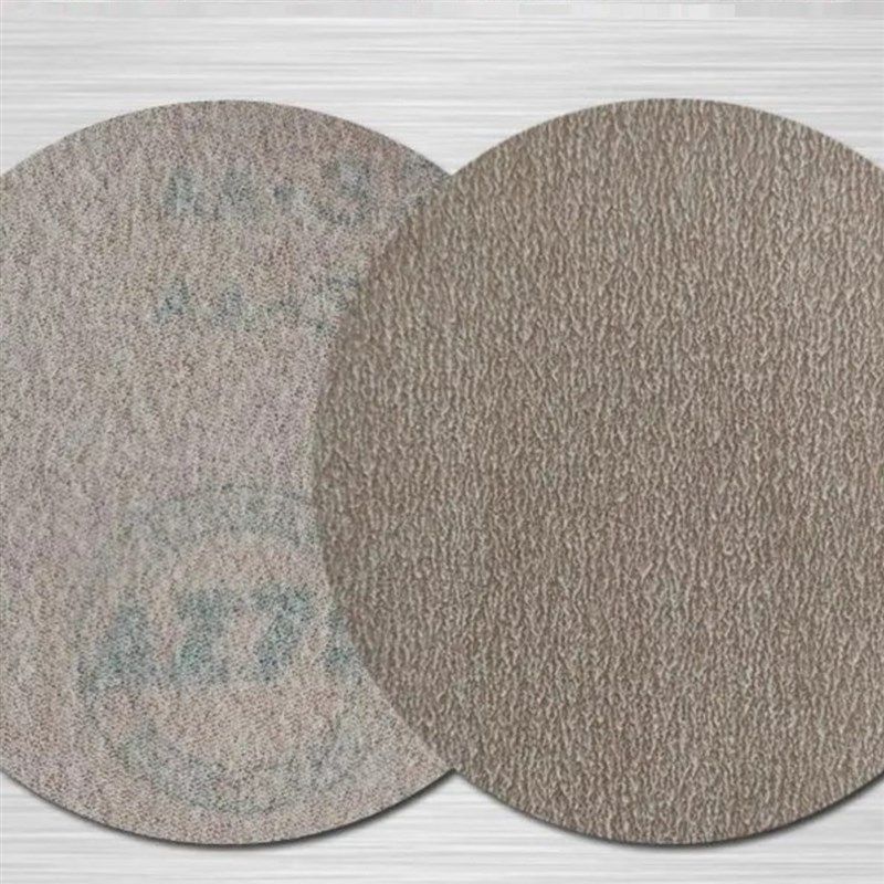 5寸植绒砂纸片A275背绒圆盘砂纸