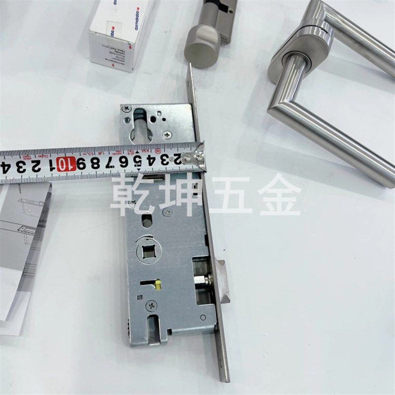 德国多玛窄体锁 304不锈钢分体锁 ST6120执手锁 防火门锁房间门锁