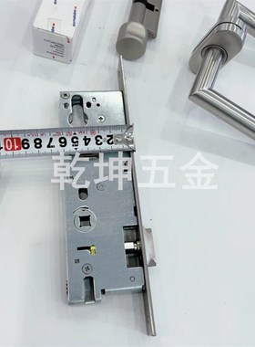 德国多玛窄体锁 304不锈钢分体锁 ST6120执手锁 防火门锁房间门锁
