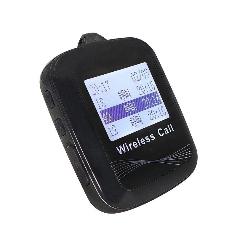 出口型无线呼叫器系统器银行餐厅茶楼手环振动报警网吧移动