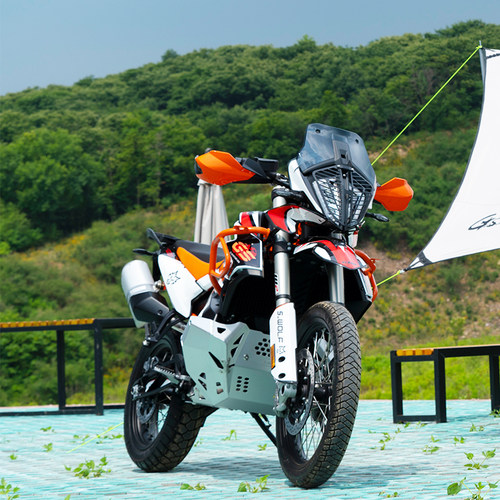 雪狼机车适用于KTM790ADV S/R版改装件铝合金全包围引擎护板