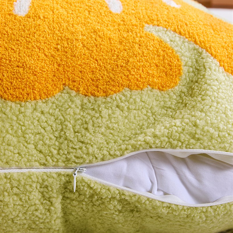 卡通超大号抱枕客厅沙发靠垫轻奢高级感不含芯靠枕套少女心靠背