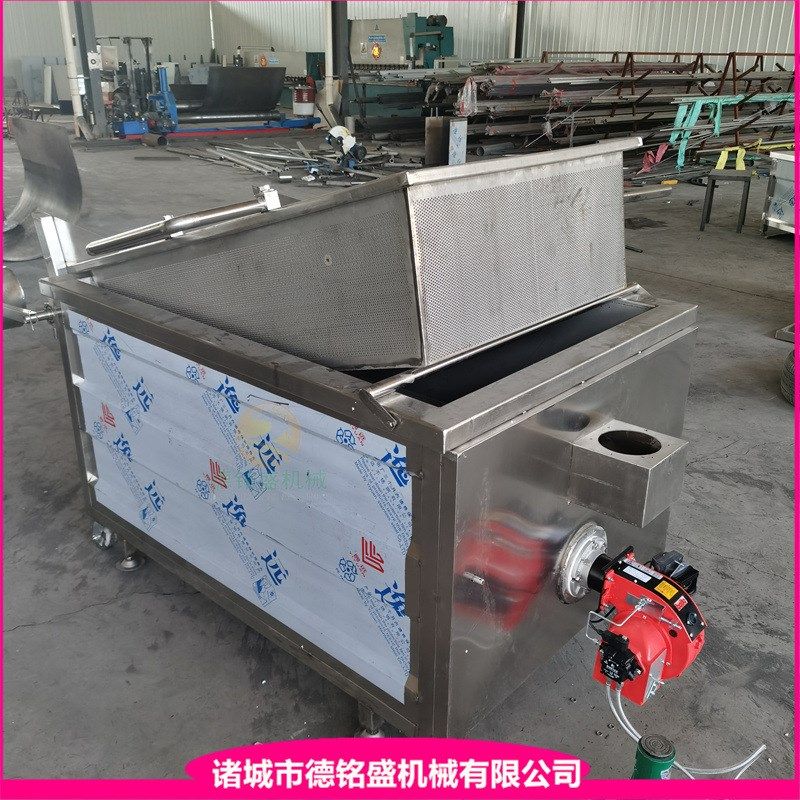 小鲅鱼油炸锅 可翻筐出料的薯片油炸机 地瓜片红薯片油炸锅