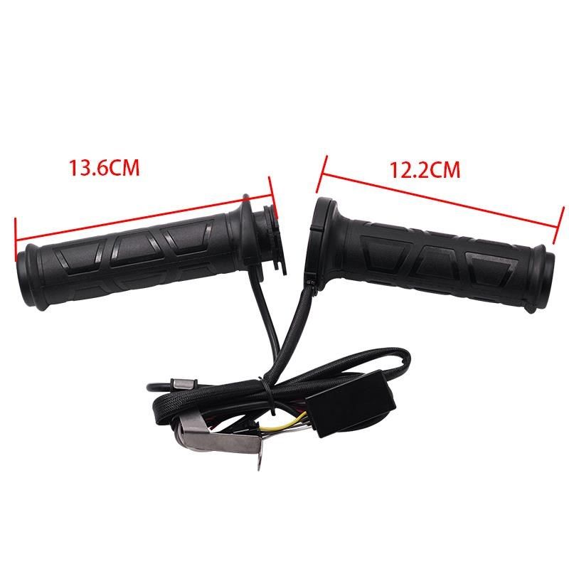 摩托车电热手把12V 可调温踏板车加热手柄发热把手鬼火改装 配件