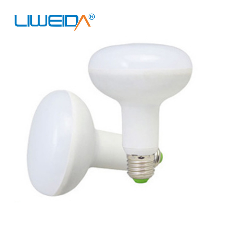 LED15W蘑菇灯B95球泡灯 BR40塑包铝E27螺口FCC CE室内照明批发