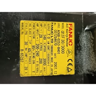 发那科伺服电机A06B B40 0253