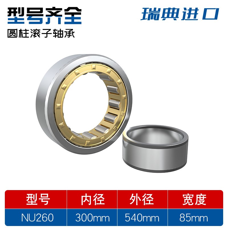 日本进口NSK轴承NU248 NU252 NU256 NU260  EM E 圆柱