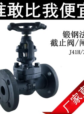 Z41H-16C/25C/40C锻钢法兰闸阀碳钢锻打耐高温高压导热油蒸汽DN80