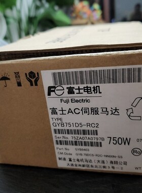 电机马达全新原装富士GYB751D5-RC2