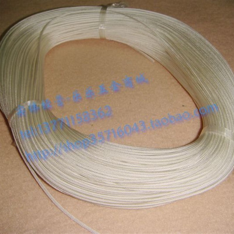 1mm高温管 耐600高温套管 绝缘环保 玻璃纤维管 0.22元/米