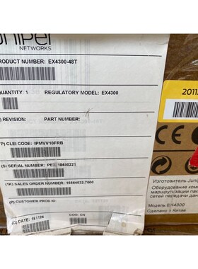 Juniper  EX4300-48T 全新带包装,需要的联