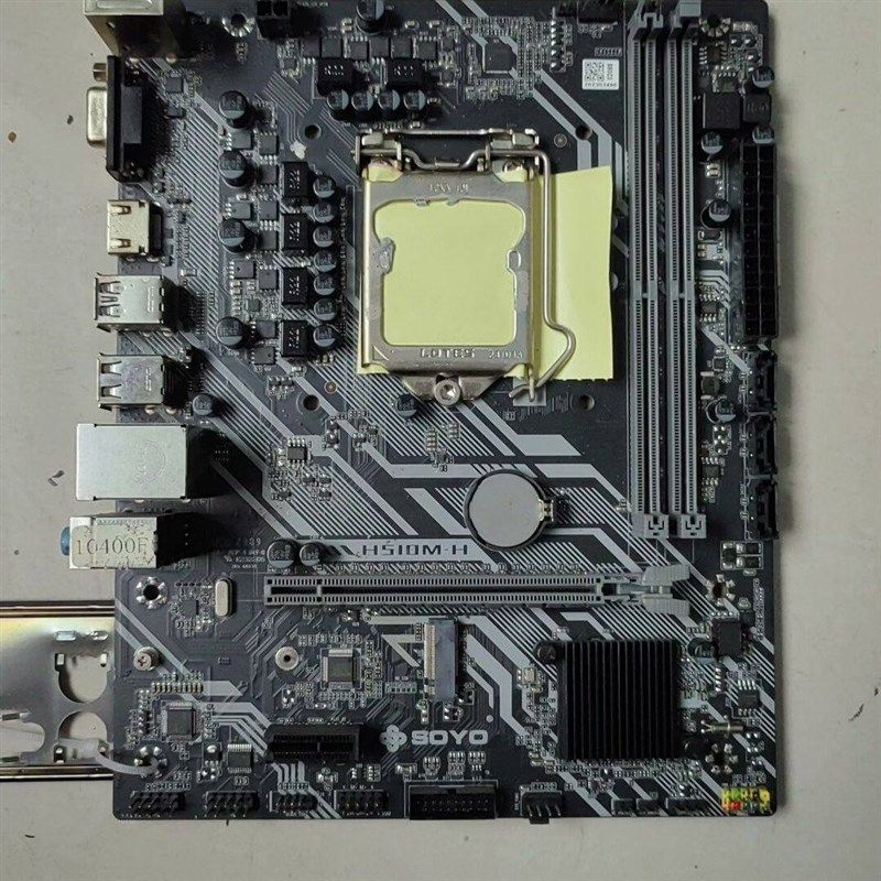 拆机梅捷H510M-H主板 支持10/11代CPU 带原