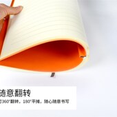 180张加厚11mm大格宽行距b5 软皮面笔记本365天日记本