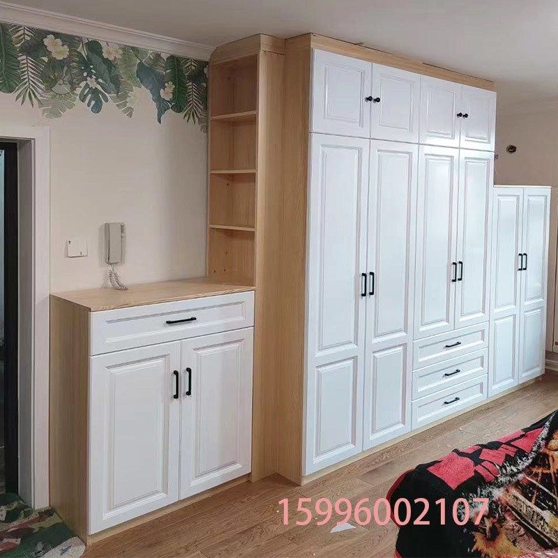 北京全屋定制家具实木衣柜整体环保儿童房榻榻米现代简约柜子定做