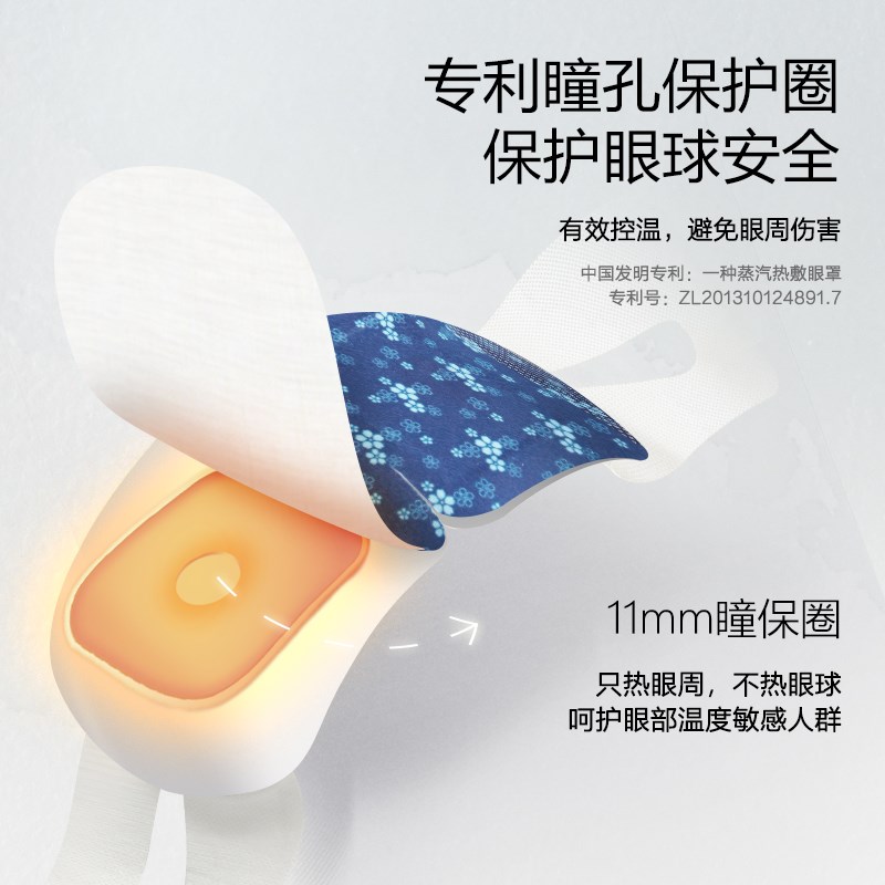 珍视明忆江南蒸汽眼罩热敷睡眠舒缓眼疲劳30片囤货送礼甄选礼盒