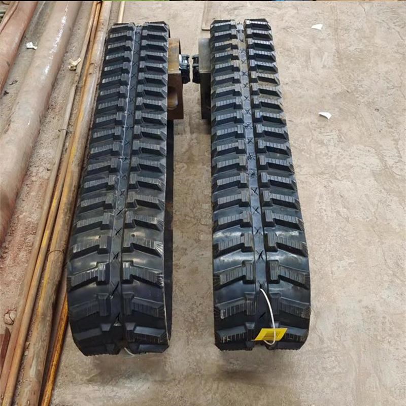 厂家供应电动自行走履带底盘承重3吨尺寸配置可选配 遥控履带底盘