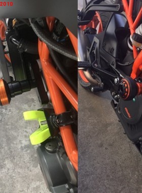 DUKE125/200/390 RC390 CNC改装保J险杠防摔胶棒 KTM摩托车防摔球