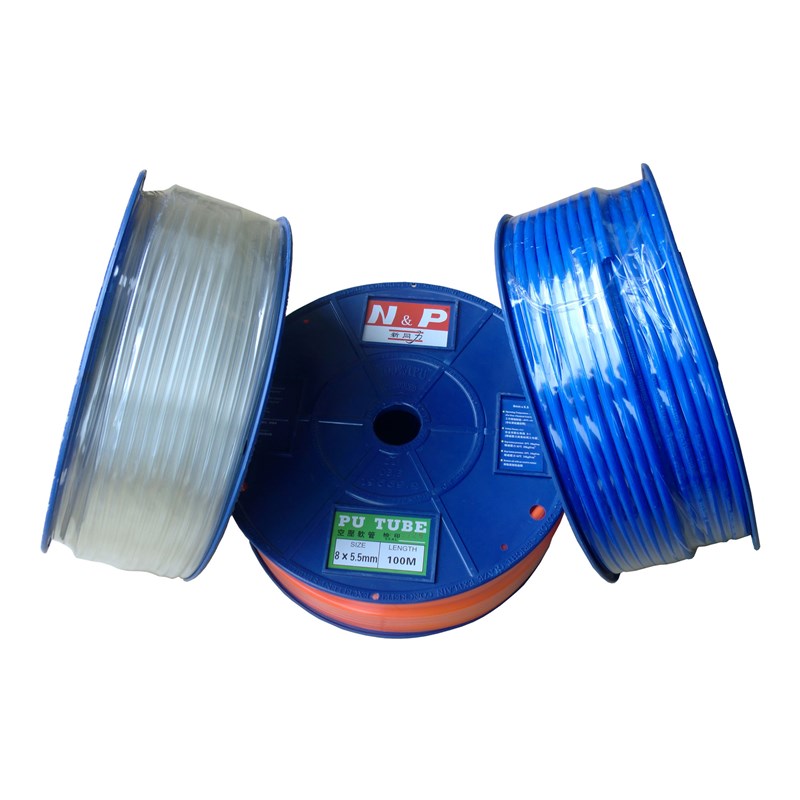 新同力气管8mm*5.5mm 100M/卷 0855空压机软管 PU直软管 气泵风管