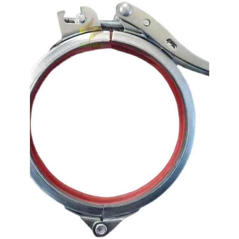 厂镀锌风管抱箍不锈钢可调节管夹管卡U型卡箍快T捷管箍风管紧固促