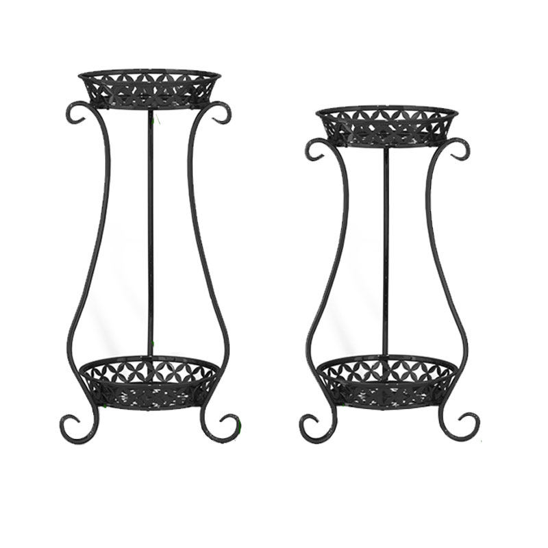 多肉绿萝铁艺花架阳台客厅办公室吊兰盆栽架室内落地式花盆多层架