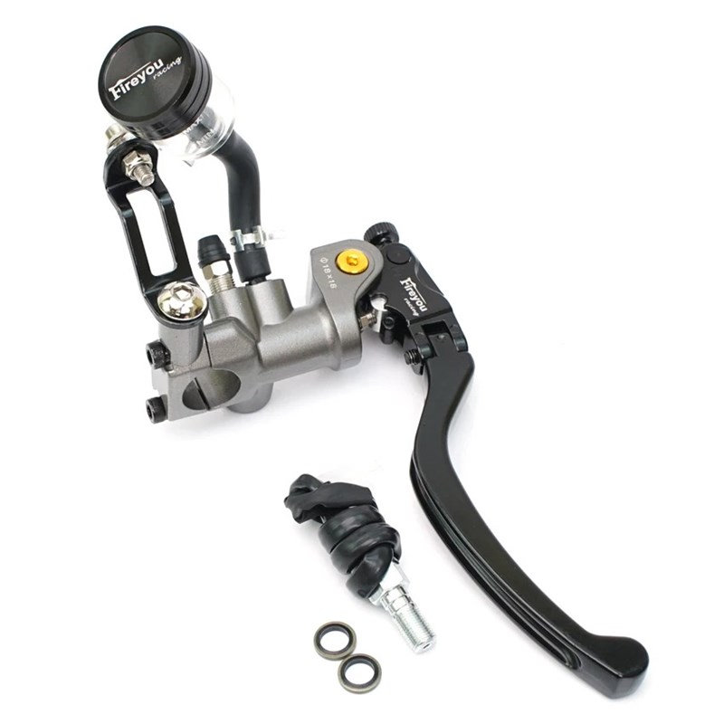 摩托车离合手把改装直推刹s车上泵18RCS电动车摩托改装碟刹离合