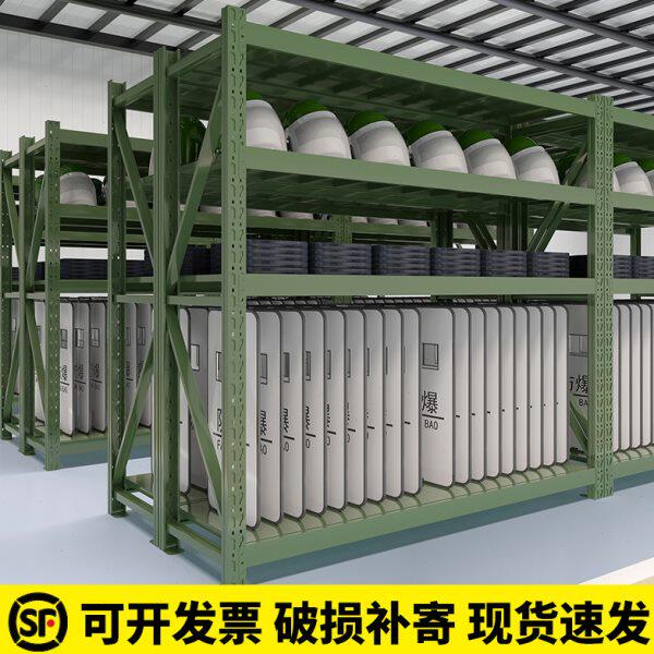 军绿色铁锹铲工具器材库防暴安保装备盾牌架战备物资营地储备货架
