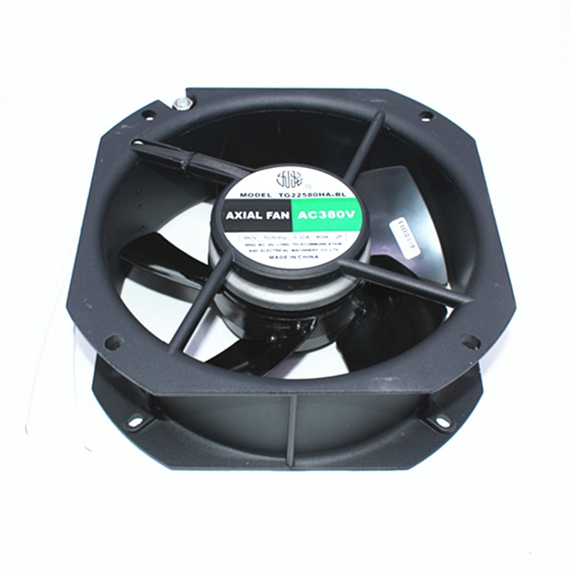 宁波九龙TG22580HA2/6BL金属轴流风机电焊机散热排风扇200FZY6-S