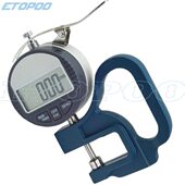 千分 品质12.7MM 数显测厚规 平头 0.001MM测厚表 微米尖头