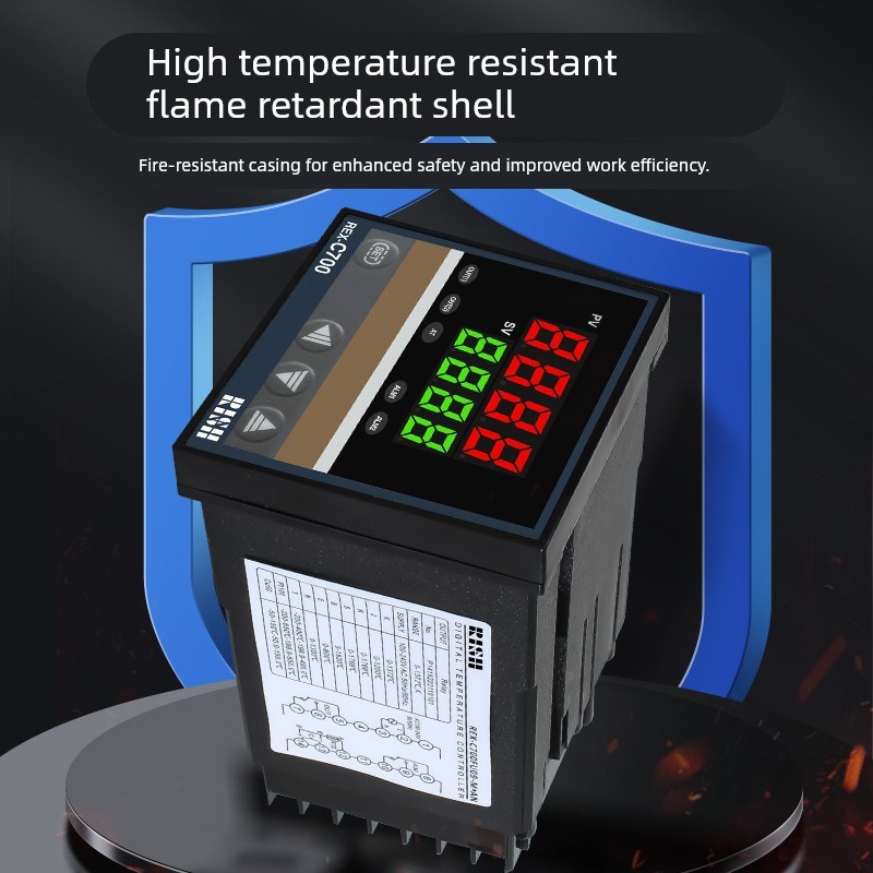 温控器REX-C100 REX-C700 高精度温度控制器数显智能全自动温控表