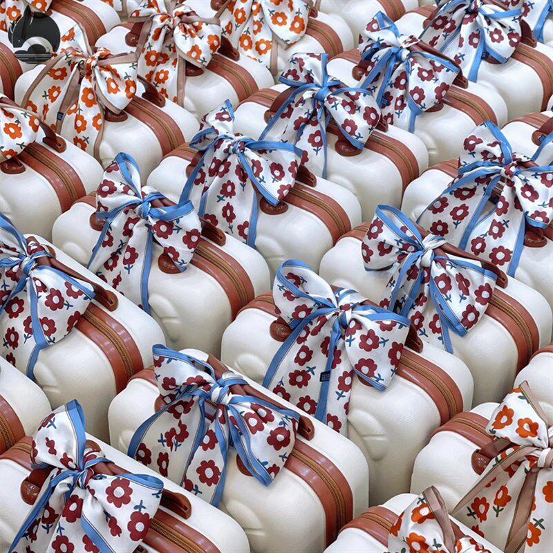 小熊行李箱伴手礼女伴娘14寸礼盒小众高级感手提包幼儿园百天生日